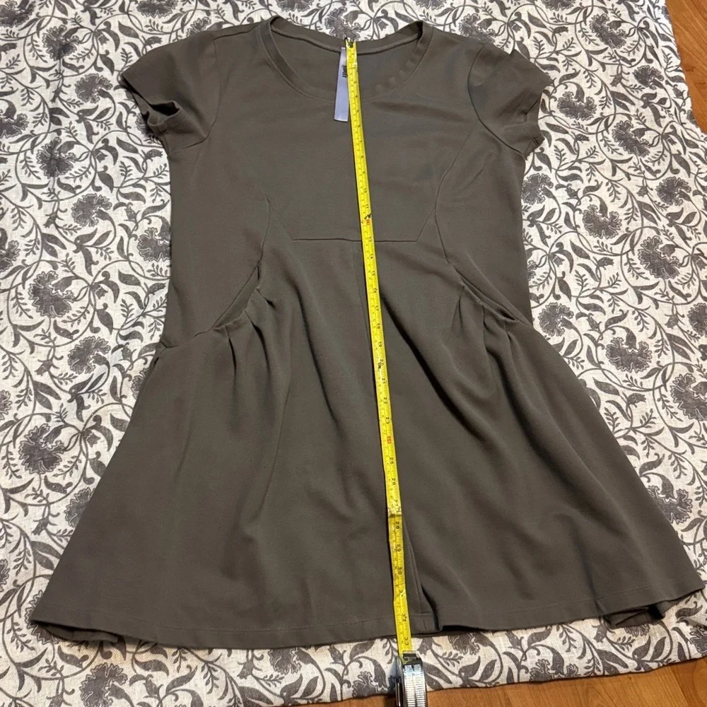 Wilt Gray Dress Short Sleeve Dress XL